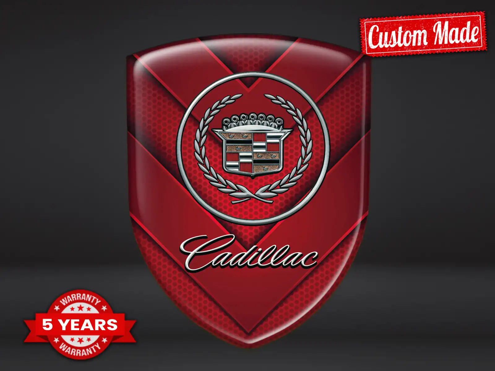 Cadillac Domes Abzeichen Edition Premium Racing Domes Stil